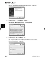 Preview for 144 page of Silvercrest SND 3600 A2 Operating Instructions Manual