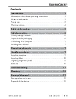 Preview for 5 page of Silvercrest SND 3600 C2 Operating Instructions Manual