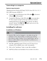 Preview for 11 page of Silvercrest SND 3600 C2 Operating Instructions Manual