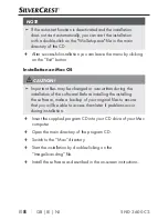 Preview for 12 page of Silvercrest SND 3600 C2 Operating Instructions Manual