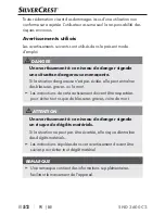 Preview for 56 page of Silvercrest SND 3600 C2 Operating Instructions Manual