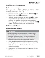 Preview for 107 page of Silvercrest SND 3600 C2 Operating Instructions Manual