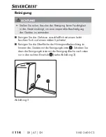 Preview for 118 page of Silvercrest SND 3600 C2 Operating Instructions Manual