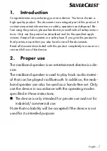 Preview for 6 page of Silvercrest SNL 15 A1 Operating Instructions Manual