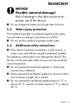 Preview for 12 page of Silvercrest SNL 15 A1 Operating Instructions Manual