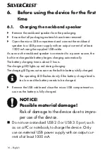 Preview for 15 page of Silvercrest SNL 15 A1 Operating Instructions Manual