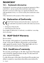 Preview for 23 page of Silvercrest SNL 15 A1 Operating Instructions Manual