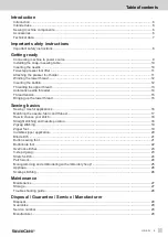 Preview for 5 page of Silvercrest SNM 33 C1 Operation And Safety Notes