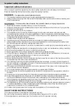 Предварительный просмотр 8 страницы Silvercrest SNM 33 C1 Operation And Safety Notes