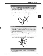 Предварительный просмотр 115 страницы Silvercrest SNS 45 A1 Operating Instructions Manual