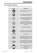 Предварительный просмотр 14 страницы Silvercrest SNS 45 B4 Operating Instructions Manual