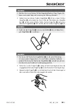 Предварительный просмотр 22 страницы Silvercrest SNS 45 B4 Operating Instructions Manual