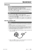 Предварительный просмотр 54 страницы Silvercrest SNS 45 B4 Operating Instructions Manual