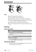 Предварительный просмотр 63 страницы Silvercrest SNS 45 B4 Operating Instructions Manual