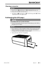 Предварительный просмотр 64 страницы Silvercrest SNS 45 B4 Operating Instructions Manual