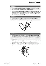 Предварительный просмотр 90 страницы Silvercrest SNS 45 B4 Operating Instructions Manual