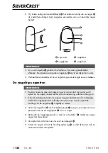 Предварительный просмотр 123 страницы Silvercrest SNS 45 B4 Operating Instructions Manual