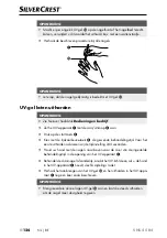 Предварительный просмотр 127 страницы Silvercrest SNS 45 B4 Operating Instructions Manual