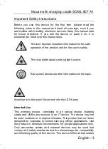 Preview for 5 page of Silvercrest SOML 807 A1 User Manual