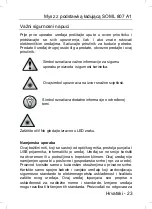 Preview for 25 page of Silvercrest SOML 807 A1 User Manual