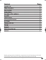 Preview for 3 page of Silvercrest SOR 2600 A1 Operating Instructions Manual