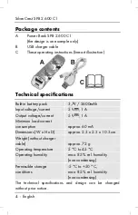 Preview for 6 page of Silvercrest SPB 2.600 C1 User Manual And Service Information