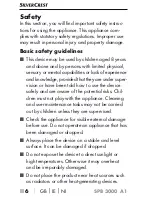 Preview for 9 page of Silvercrest SPB 3000 A1 Operating Instructions Manual