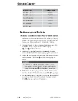 Preview for 11 page of Silvercrest SPB 5200 A1 Operating Instructions And Safety Instructions