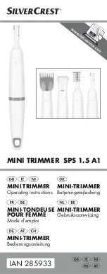 Silvercrest SPS 1.5 A1 Operating Instructions Manual предпросмотр