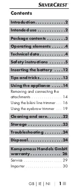 Preview for 4 page of Silvercrest SPS 1.5 A1 Operating Instructions Manual