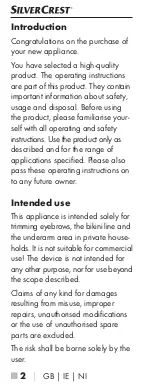 Preview for 5 page of Silvercrest SPS 1.5 A1 Operating Instructions Manual