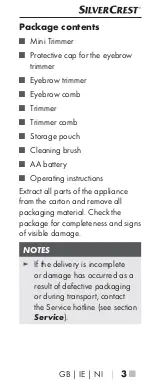 Preview for 6 page of Silvercrest SPS 1.5 A1 Operating Instructions Manual