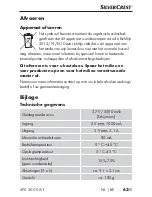 Preview for 66 page of Silvercrest SPS 5000 A1 Operating Instructions Manual