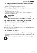 Preview for 21 page of Silvercrest SPSS 125 A1 Operating Instructions Manual