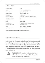 Предварительный просмотр 7 страницы Silvercrest SPWD 180 H1 Operating Instructions And Safety Instructions