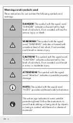 Preview for 6 page of Silvercrest SQWP8000 1A1 Operation And Safety Notes