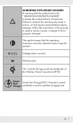 Preview for 7 page of Silvercrest SQWP8000 1A1 Operation And Safety Notes