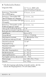 Preview for 62 page of Silvercrest SQWP8000 1A1 Operation And Safety Notes