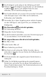 Preview for 70 page of Silvercrest SQWP8000 1A1 Operation And Safety Notes