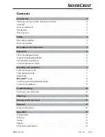 Предварительный просмотр 4 страницы Silvercrest SRBN 5 A1 Operation And Safety Notes