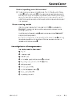 Предварительный просмотр 8 страницы Silvercrest SRBN 5 A1 Operation And Safety Notes