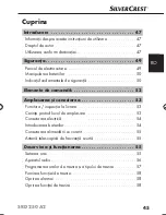 Предварительный просмотр 47 страницы Silvercrest SRD 250 A2 Operating Instructions Manual