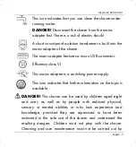 Preview for 9 page of Silvercrest SRD 600 B1 Operating Instructions And Safety Instructions