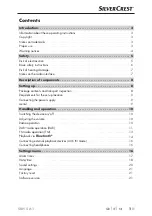 Preview for 4 page of Silvercrest SRH 5 A1 Operating Instructions And Safety Instructions