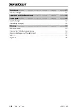 Предварительный просмотр 5 страницы Silvercrest SRH 5 B2 Operating Instructions And Safety Instructions