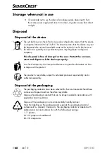 Предварительный просмотр 71 страницы Silvercrest SRH 5 B2 Operating Instructions And Safety Instructions