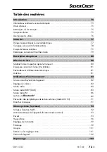 Предварительный просмотр 76 страницы Silvercrest SRH 5 B2 Operating Instructions And Safety Instructions