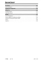 Предварительный просмотр 117 страницы Silvercrest SRH 5 B2 Operating Instructions And Safety Instructions