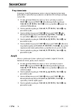 Предварительный просмотр 179 страницы Silvercrest SRH 5 B2 Operating Instructions And Safety Instructions