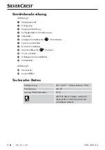 Preview for 7 page of Silvercrest SRK 400 A2 Operating Instructions Manual